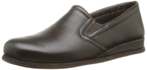 Rohde Viborg 6402 Herren Schuhe Hausschuhe Leder, Größe:46 EU, Farbe:Braun von Rohde