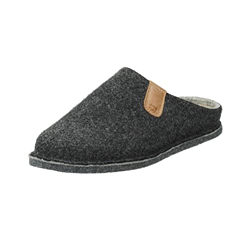 Rohde Womens Lucca Flat Slipper, 82 Anthracite, 4.5 UK von Rohde
