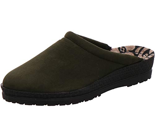 Rohde Damen Pantoffeln Hausschuhe Weite G Neustadt-D 2291, Größe:41 EU, Farbe:Grün von Rohde