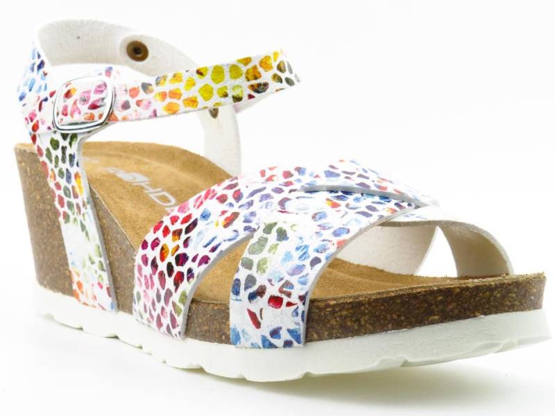 Rohde weiss Multic. Sandale Sandalette von Rohde