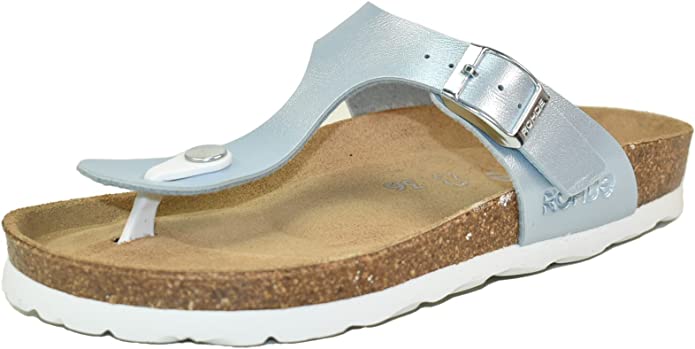 female Clogs blau 37 von Rohde