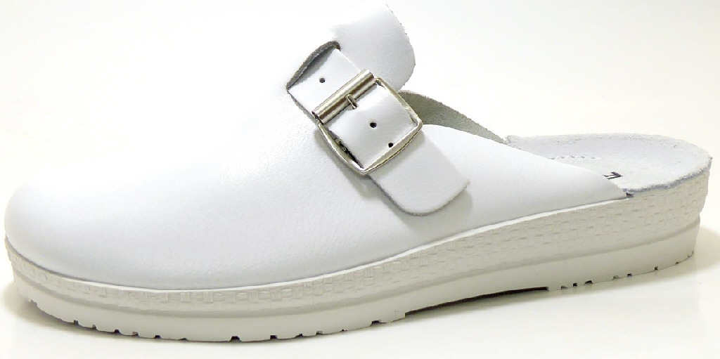 male Clogs weiss 39 von Rohde