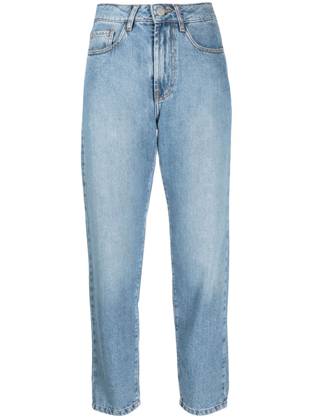 Róhe Gekürzte Tapered-Jeans - Blau von Róhe