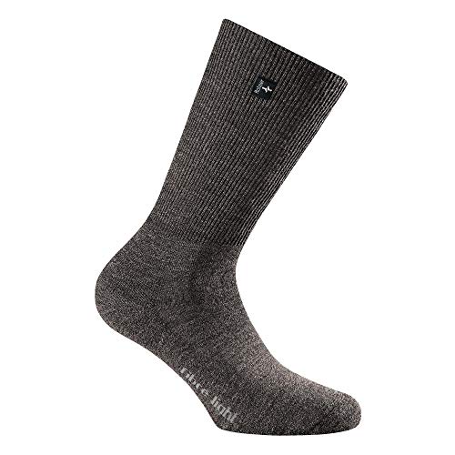 Rohner Advanced Socks Fibre Light supeR Socken, braun, EU 42-44 von Rohner Socken