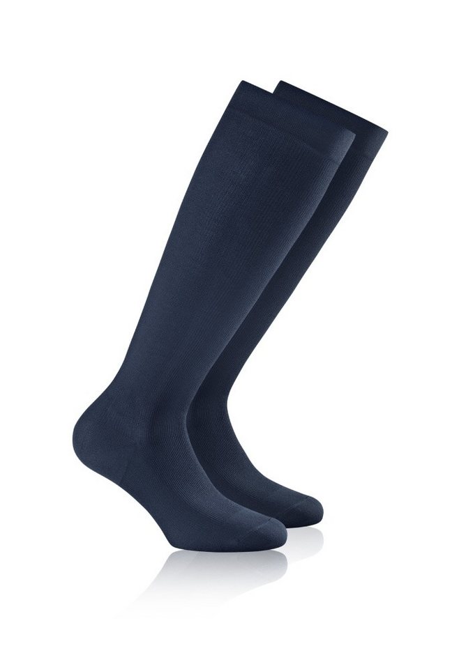 Rohner Socks Businesssocken Calf Compression Everyday marineblau Herren - 1 Paar von Rohner Socks