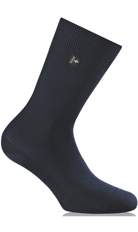 Rohner Socks Businesssocken Crew Capri schwarz Herren - 1 Paar von Rohner Socks