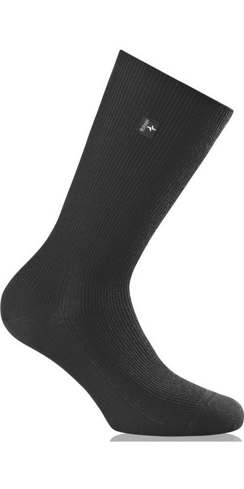 Rohner Socks Businesssocken Crew SupeR WO schwarz Herren - 1 Paar von Rohner Socks