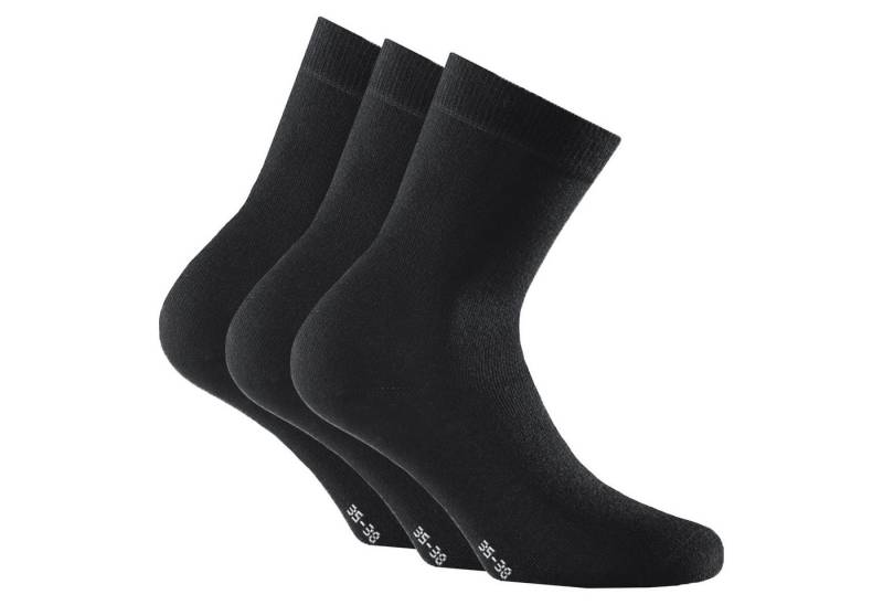 Rohner Socks Kurzsocken Unisex Socken 3er Pack Viskose Basic Soft Touch (Packung, 3er Pack) von Rohner Socks