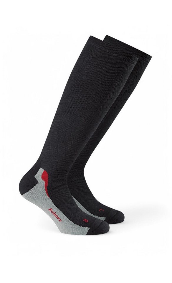 Rohner Socks Laufsocken R-Power Compression schwarz Herren von Rohner Socks