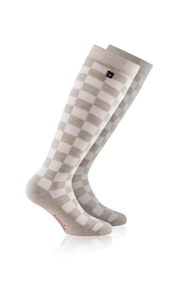 Rohner Socks Skisocken Carola (Wollmischgewebe) beige - 1 Paar von Rohner Socks