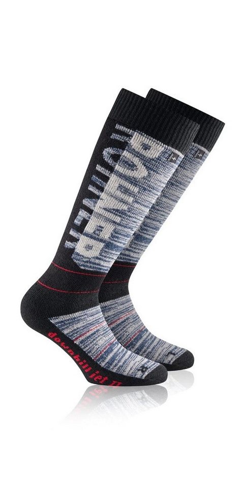 Rohner Socks Skisocken Downhill Jet II (Schurwolle) marineblau - 1 Paar von Rohner Socks