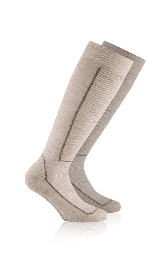 Rohner Socks Skisocken Natural Ski (Wollmischgewebe) beige - 1 Paar von Rohner Socks