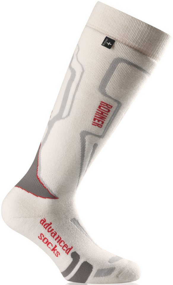 Rohner Socks Skisocken R-Motion (extra weiche Polsterung) weiss Herren - 1 Paar von Rohner Socks