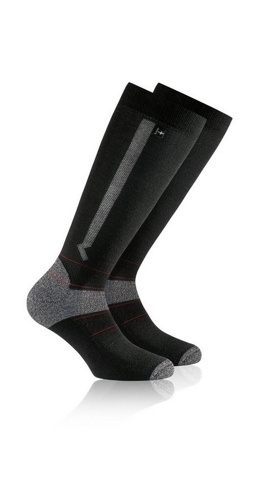 Rohner Socks Skisocken Touring Light (strapazierfähig, atmungsaktiv) schwarz - 1 Paar von Rohner Socks