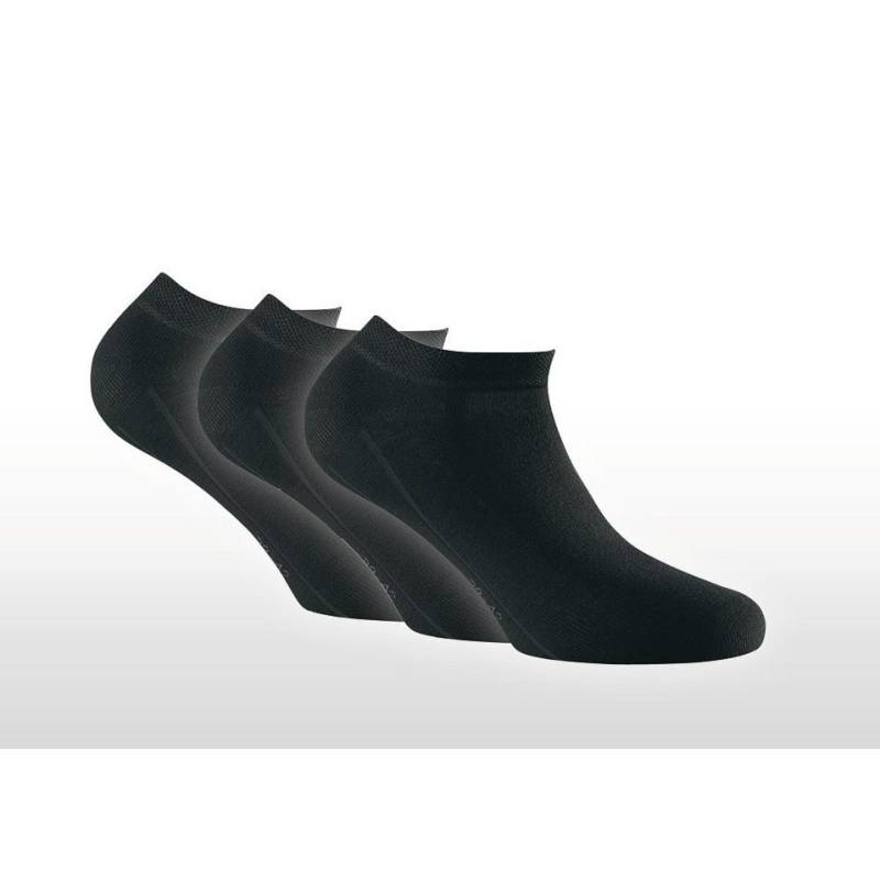 Rohner Socks Socken Basic Tagessocken Sneaker New schwarz - 3 Paar von Rohner Socks