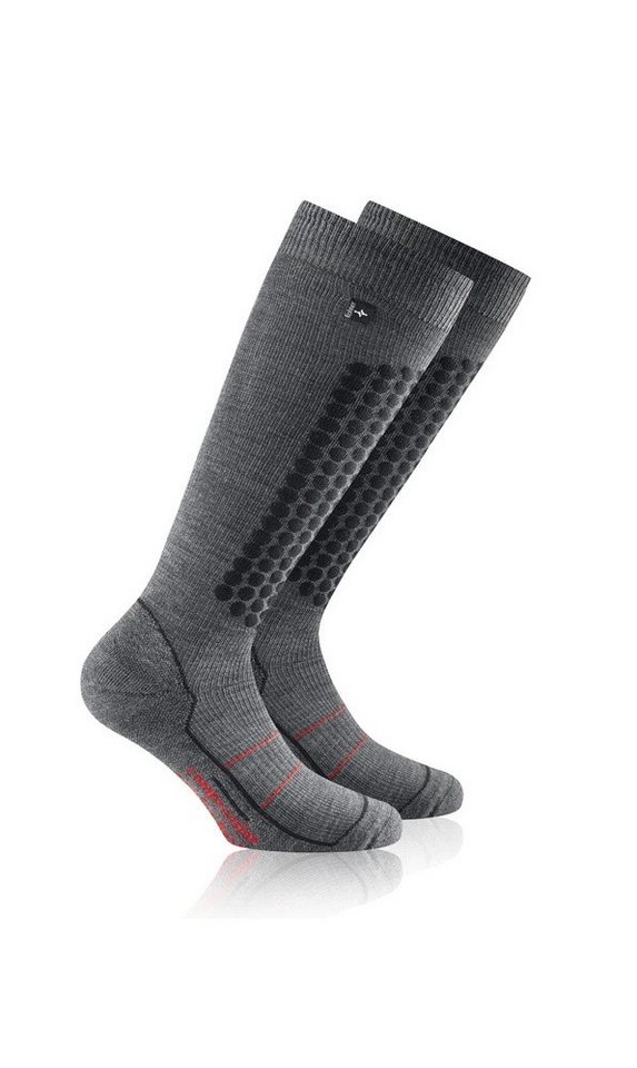 Rohner Socks Socken Kompressionssocke Touring Light (Thermo-Feuchtigkeitsregulierung) grau von Rohner Socks