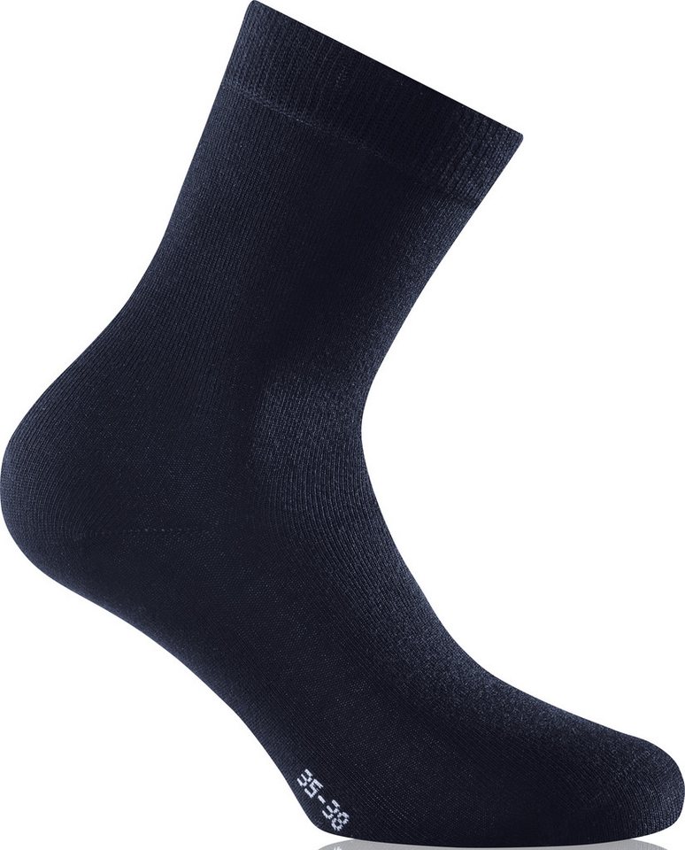 Rohner Socks Socken Tagessocke Ankle Basic Soft Touch marine 3er von Rohner Socks