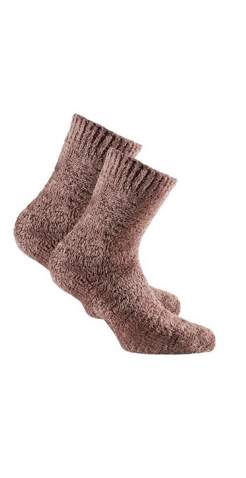 Rohner Socks Socken Tagessocke Basic Cozy braun - 1 Paar von Rohner Socks