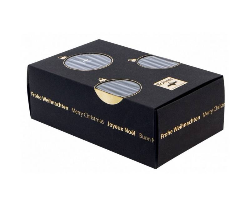 Rohner Socks Socken Tagessocke Crew SupeR Weihnachtsbox schwarz Herren 3er von Rohner Socks