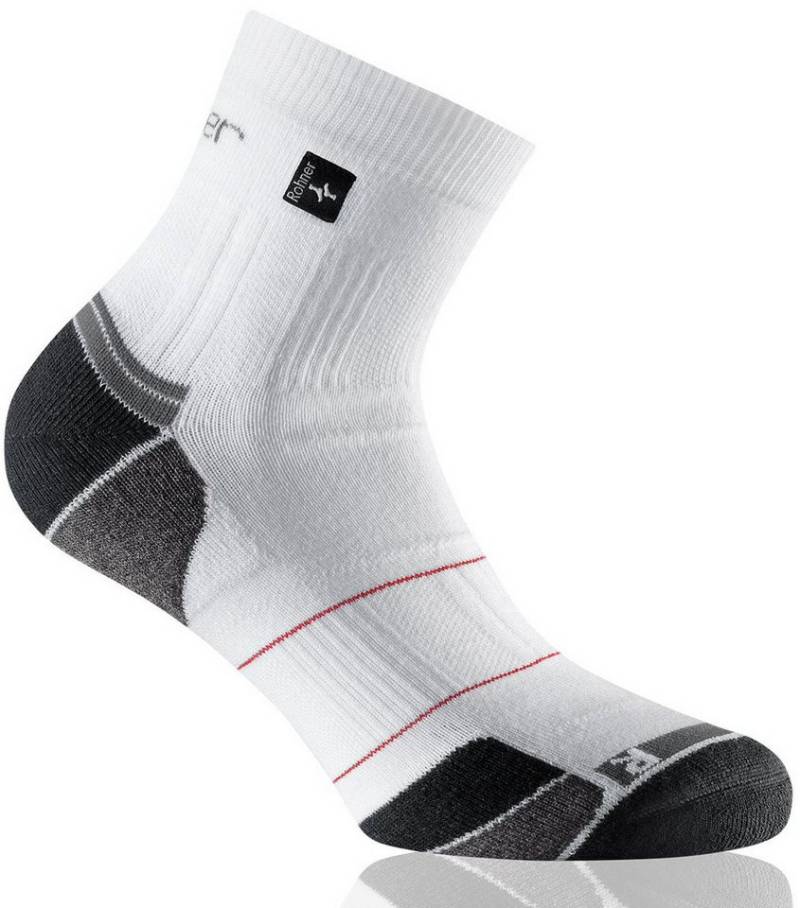 Rohner Socks Sportsocken Allround Quarter weiss Herren - 1 Paar von Rohner Socks