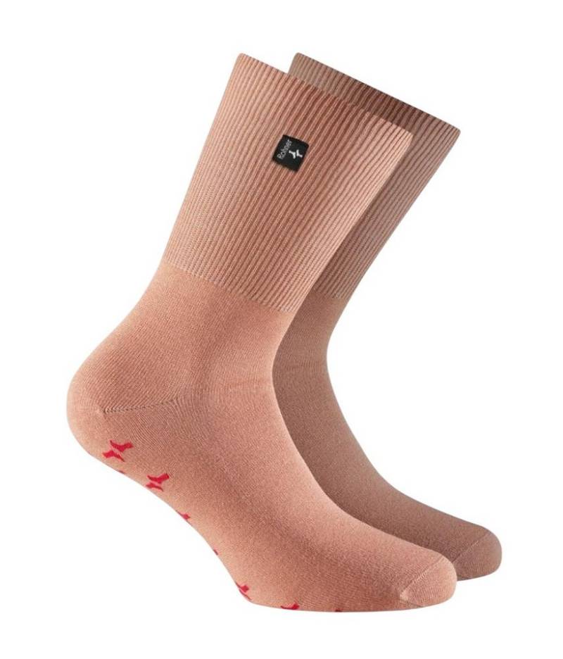 Rohner Socks Sportsocken Grip altrosa - 1 Paar von Rohner Socks