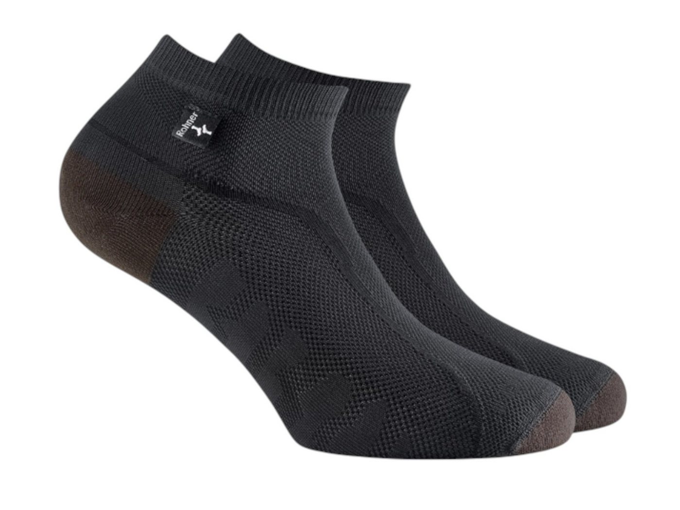 Rohner Socks Sportsocken R-Ultra Light (leicht, perfekte Passform) schwarz - 1 Paar von Rohner Socks