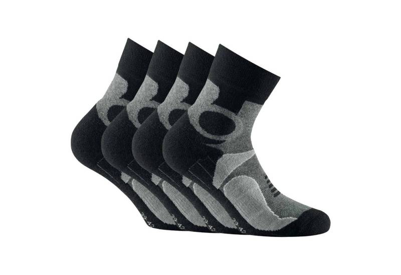Rohner Socks Sportsocken Unisex Socken 4er Pack Baumwollmischung (Packung, 4er Pack) von Rohner Socks