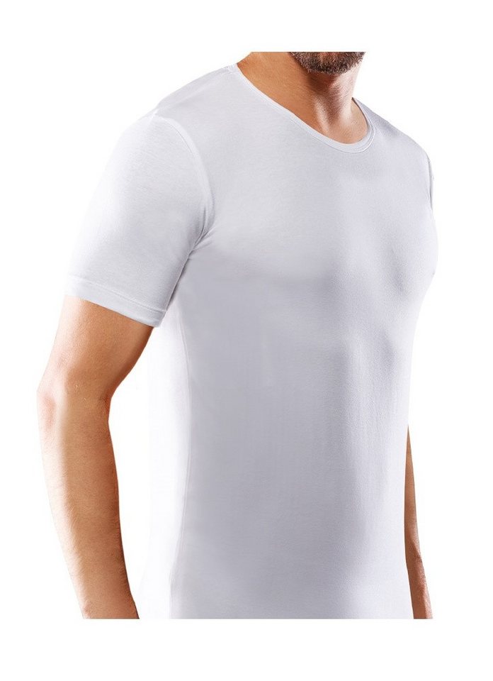 Rohner Socks T-Shirt Basic Turtle-Neck (Baumwolle) Unterwäsche weiss Herren von Rohner Socks