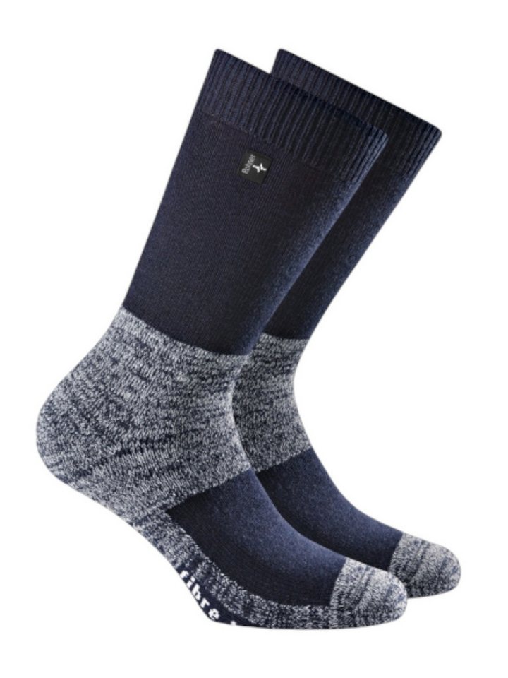 Rohner Socks Wandersocken Fibre Tech marineblau/grau - 1 Paar von Rohner Socks