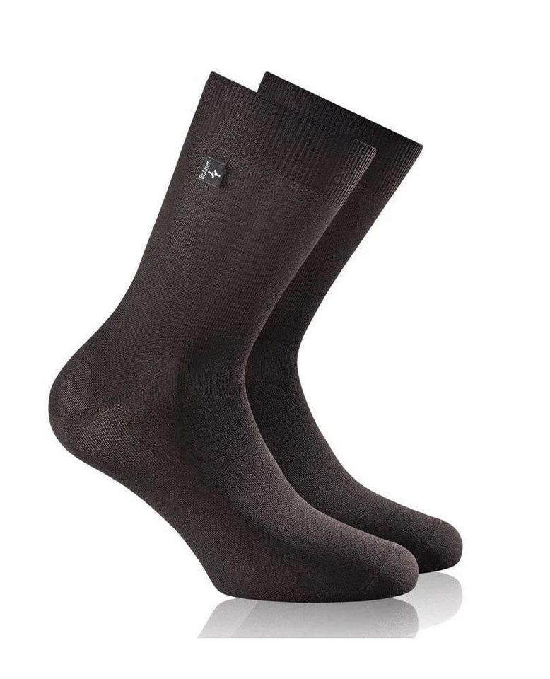 Rohner Socks Wandersocken Protector Plus schwarz Herren - 1 Paar von Rohner Socks