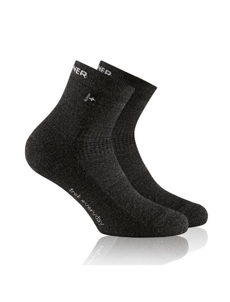 Rohner Socks Wandersocken Trek Everyday Quarter (angenehmes Fussklima und maximalen Komfort) von Rohner Socks