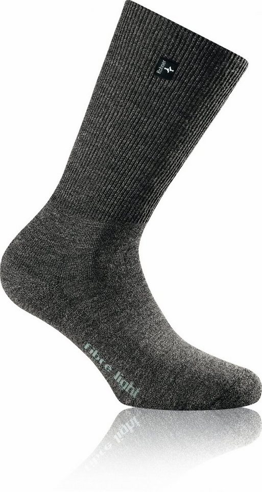 Rohner Socks Wandersocken fibre light supeR braun von Rohner Socks