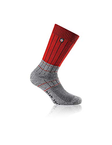 Rohner advanced socks | Wandersocken | SAC Fibre High Tech (44-46, Rot) von Rohner