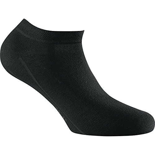 Rohner Basic 3er Pack Sneaker Socken, Invisible Sneakers, Unisex, Gr. 35-46: Farbe: Schwarz | Größe: 43-46 (8.5-11 UK) von Rohner