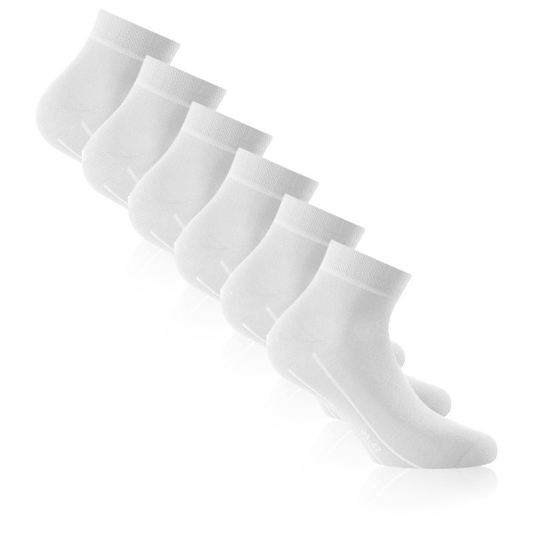 Rohner - Basic Sneaker Plus 3er Pack - Multifunktionssocken Gr 43-46 weiß von Rohner