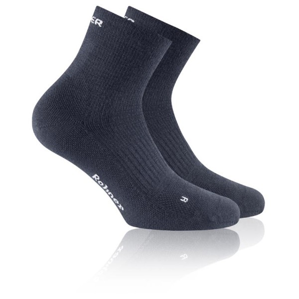 Rohner - Dynamic Merino Quarter L/R - Wandersocken Gr 36-38 blau Rohner - Dynamic Merino Quarter L/R - Wandersocken Gr 36-38 blau von Rohner