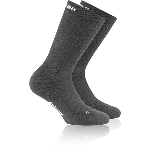 Rohner Unisex Dynamic Merino Quarter Socken, anthrazit, 39|40|41 von Rohner
