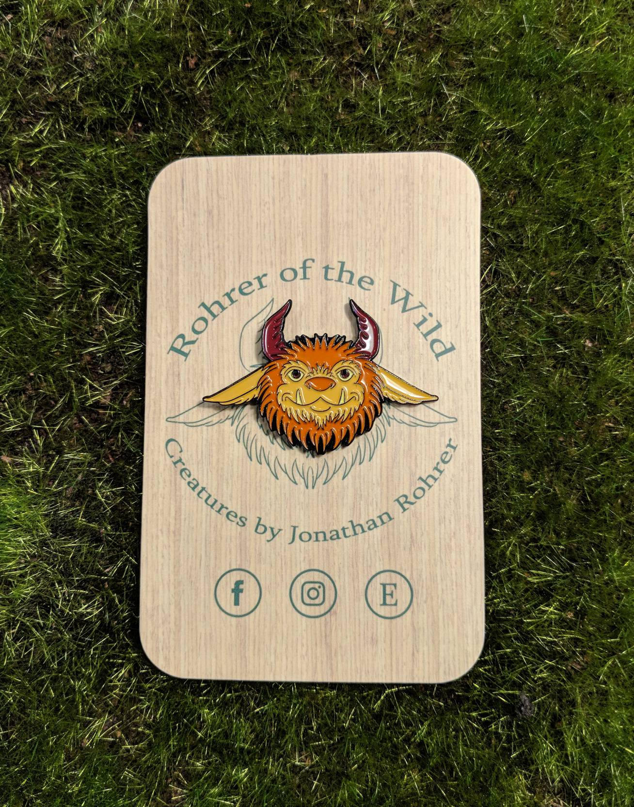 Grizbee Der Troll Emaille Pin Grizbee Der Troll Emaille Pin von RohrerOfTheWild