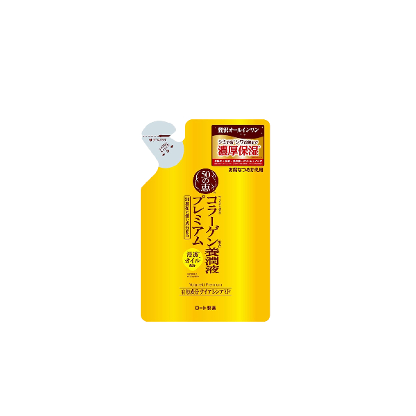 Rohto Mentholatum - 50 Megumi Yojuneki Premium Nourishing Milky Lotion Refill - 200ml von Rohto Mentholatum