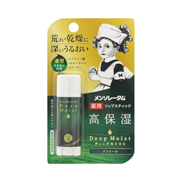 Rohto Mentholatum  - Deep Moist Lip Balm - Menthol - 4.5g von Rohto Mentholatum