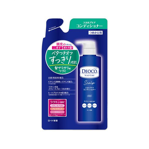 Rohto Mentholatum - Deoco Scalp Care Conditioner Refill - 370g von Rohto Mentholatum
