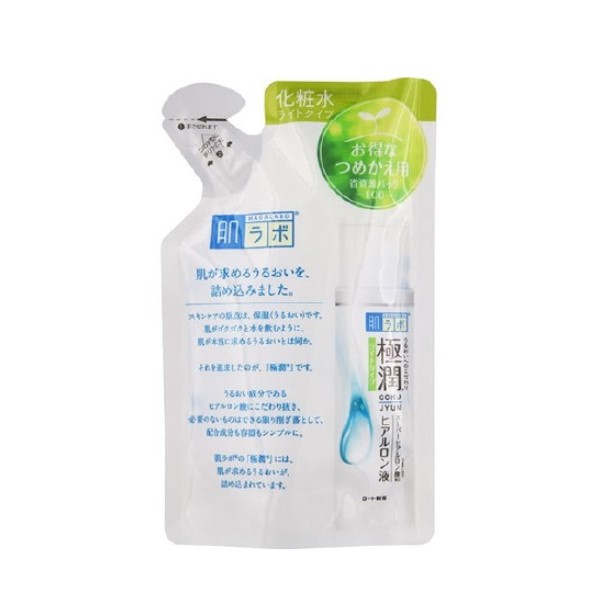 Rohto Mentholatum  - Hada Labo - Gokujyun Hyaluronic Acid Lotion Refill - 170ml von Rohto Mentholatum