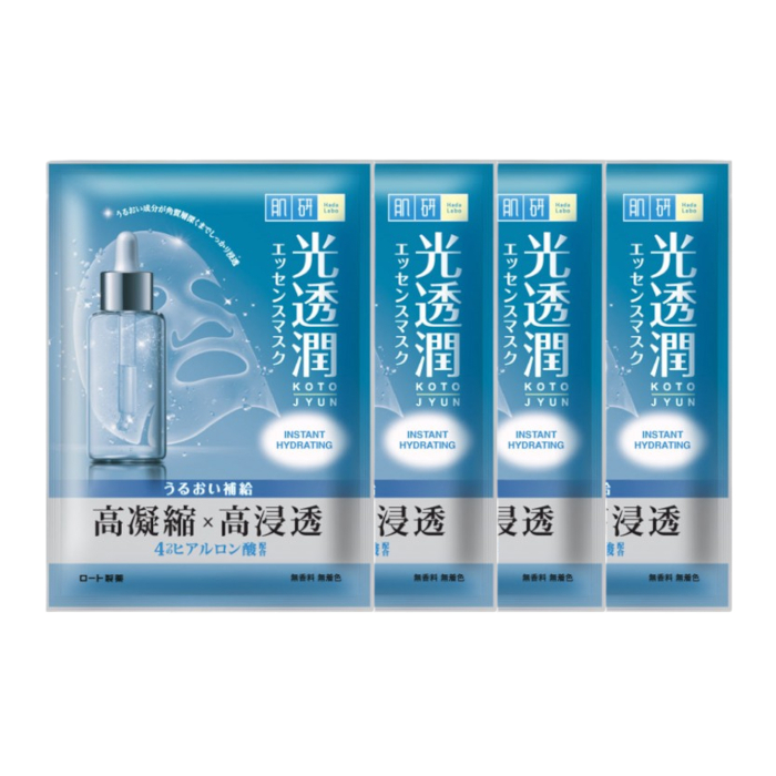 Rohto Mentholatum - Hada Labo Instant Hydrating Kotojyun Mask (4ea) von Rohto Mentholatum