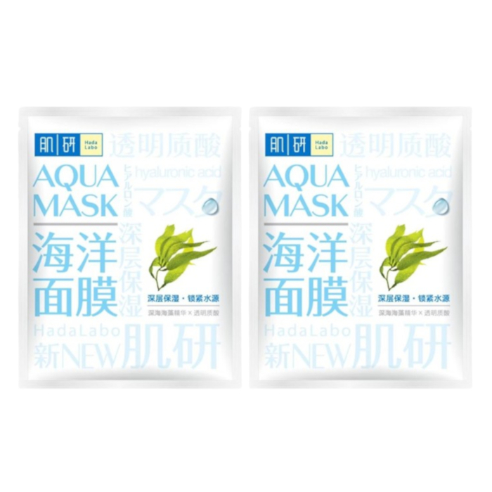 Rohto Mentholatum - Hada Labo Moisturizing Aqua Mask (2ea) von Rohto Mentholatum