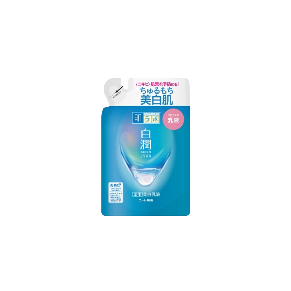 Rohto Mentholatum - Hada Labo Shirojyun Whitening Emulsion Refill - 140ml von Rohto Mentholatum