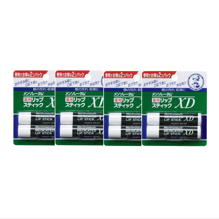 Rohto Mentholatum - Medicated Lip Stick XD - 2 pcs (4ea) Set von Rohto Mentholatum