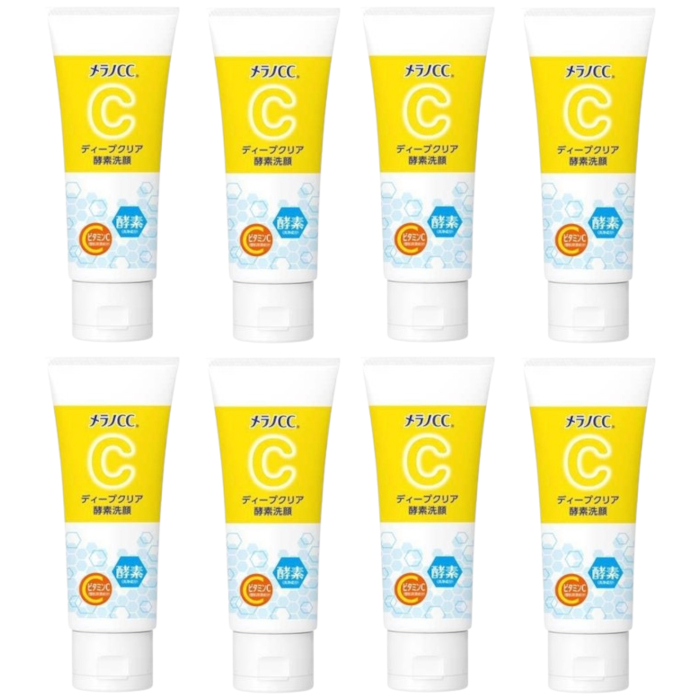 Rohto Mentholatum - Melano CC Enzyme Face Wash - 130g (8ea) Set von Rohto Mentholatum