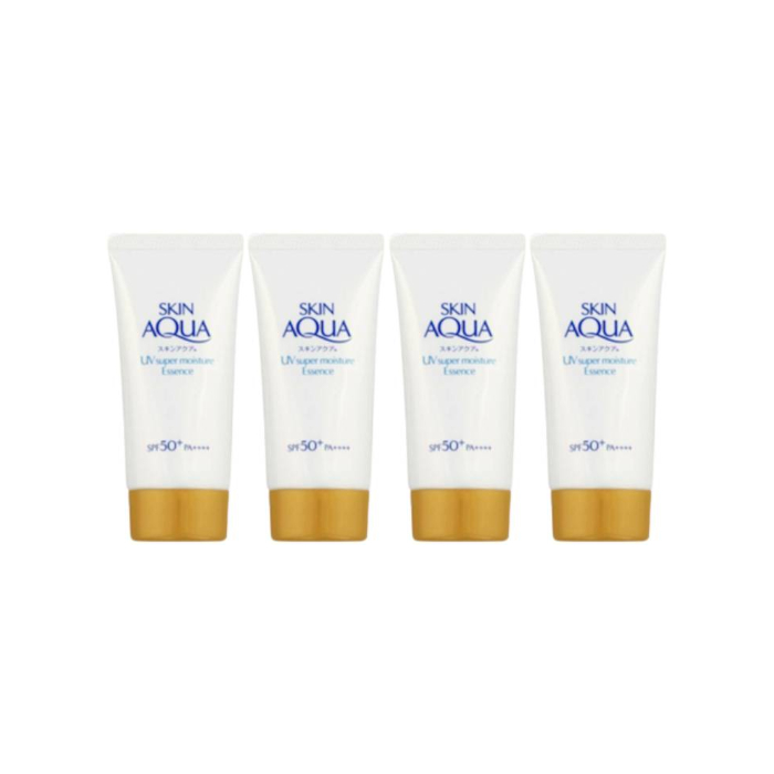 Rohto Mentholatum Skin Aqua Super Moisture Essence Sunscreen (4er) Set von Rohto Mentholatum