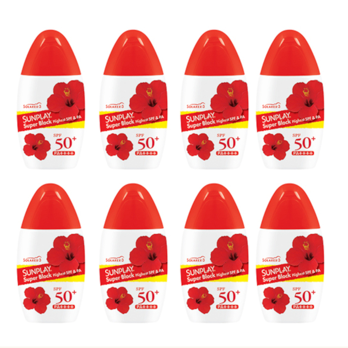 Rohto Mentholatum Sunplay Sunblock - Super Block SPF 50+ PA++++ - 30g (8ea) Set von Rohto Mentholatum