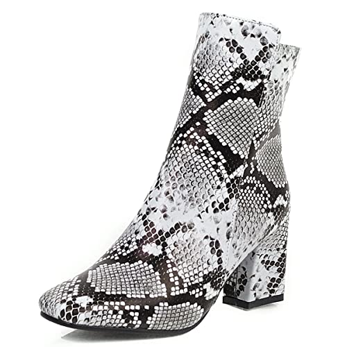 Roimaash Süss Damen Chelsea Stiefel Ankle High Blockabsatz Dress Stiefeletten Square Toe Hochzeit Party Kurze Stiefel Baisc Niedrige Stiefel White Size 48 Roimaash Süss Damen Chelsea Stiefel Ankle High Blockabsatz Dress Stiefeletten Square Toe Hochzeit Party Kurze Stiefel Baisc Niedrige Stiefel White Size 48 von Roimaash